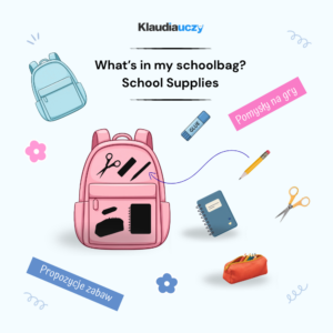 What's in my schoolbag - School supplies